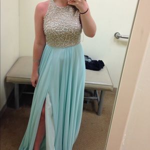 Selling my beautiful prom dress!! $250! :)